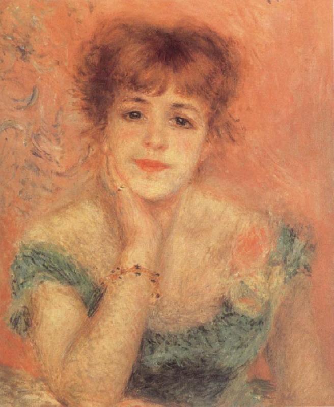Pierre-Auguste Renoir Portrait of t he Actress Jeanne Samary Spain oil painting art